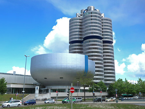 BMW World in Munich Germany