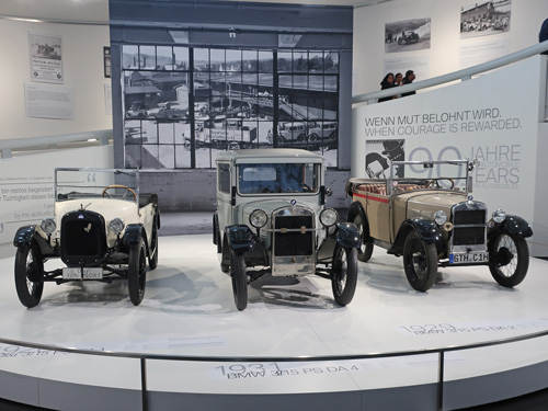 BMW Museum in Munich Germany